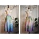 Cyans Qing Monet's Water Lilies Skirt(3 Colours/Full Payment Without Shipping)